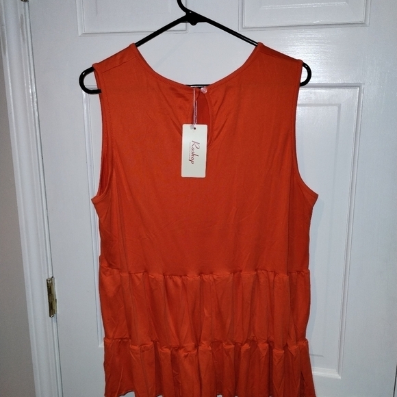 NWT Roshop HALLOWEEN  pumpkin tank top XL - Picture 9 of 9